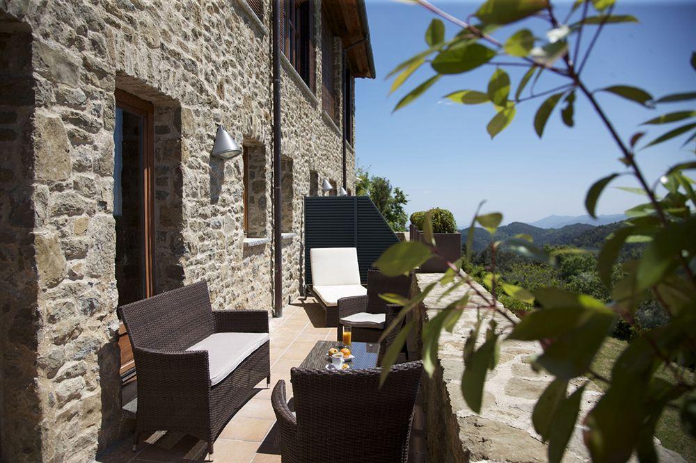 Hotel Restaurante El Ventos Sant Felíu de Pallarols Esterno foto