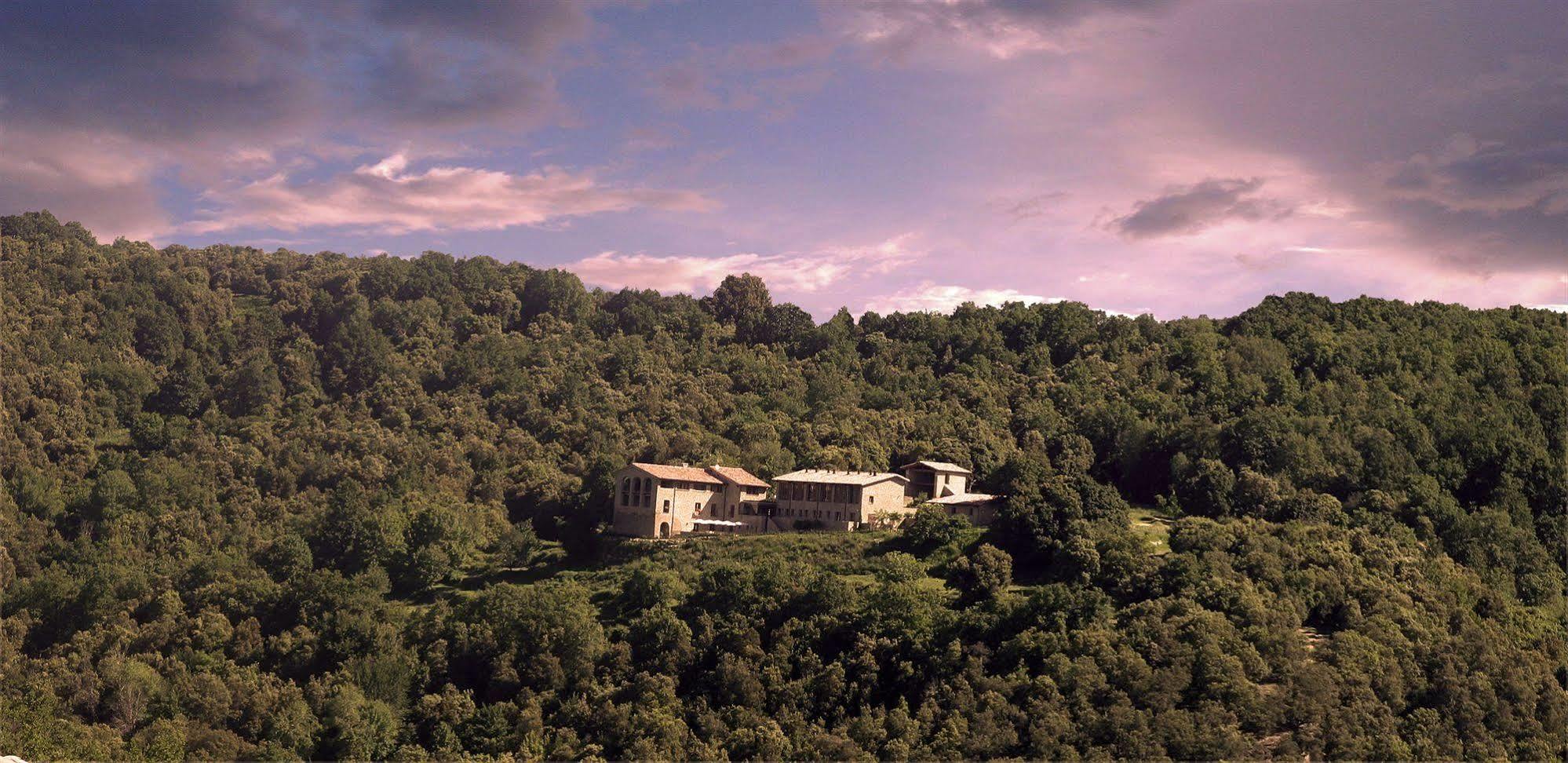 Hotel Restaurante El Ventos Sant Felíu de Pallarols Esterno foto