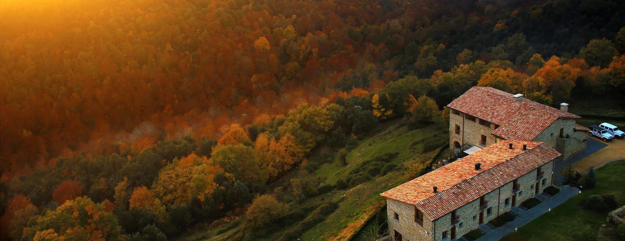 Hotel Restaurante El Ventos Sant Felíu de Pallarols Esterno foto