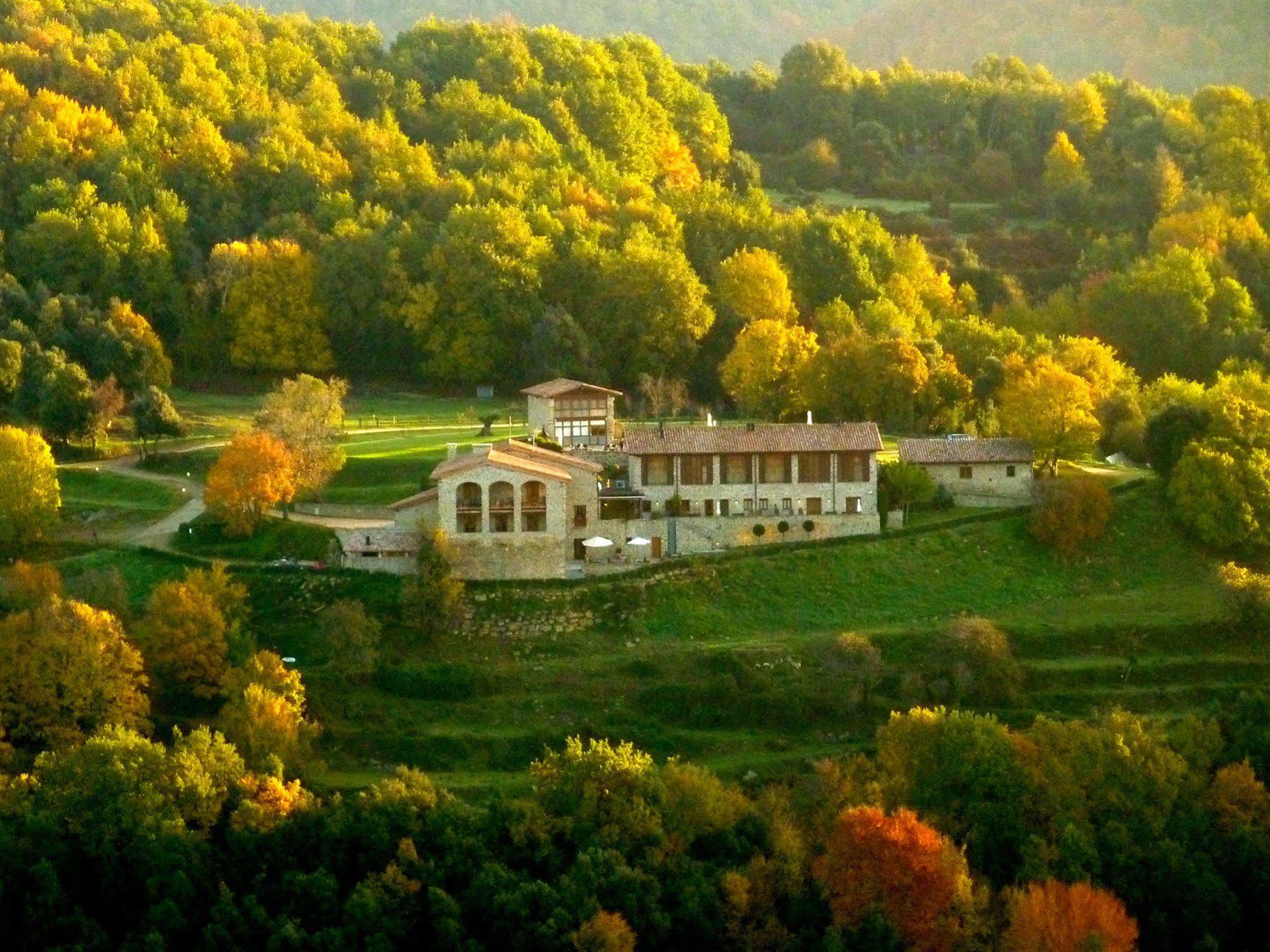 Hotel Restaurante El Ventos Sant Felíu de Pallarols Esterno foto