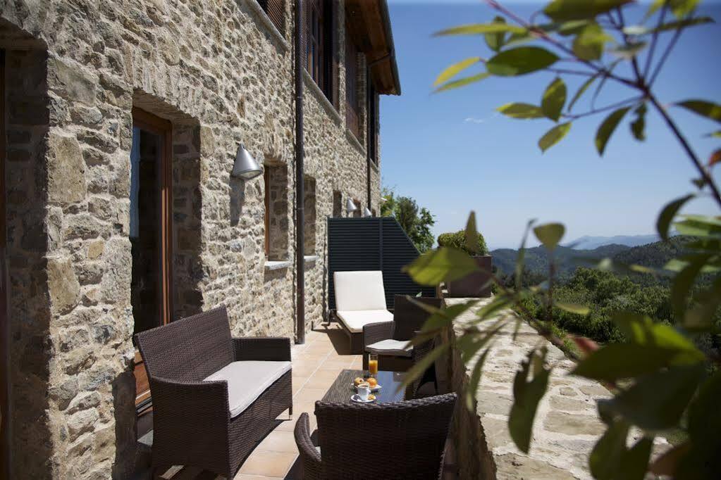 Hotel Restaurante El Ventos Sant Felíu de Pallarols Esterno foto